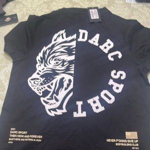 darc sport cap sleeve wolf shirt